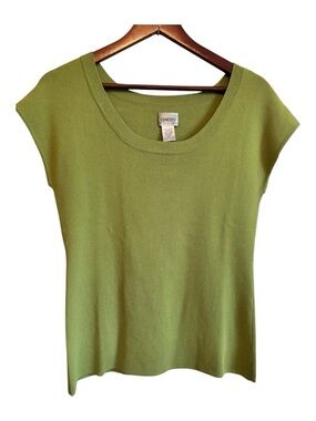 Chicos sweater sleeveless summer top size medium Chicos 1